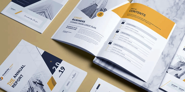 Tips for Designing Annual Reports Book