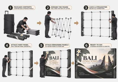 Portable Backwall Panel
