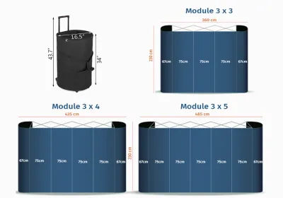 Portable Backwall Panel