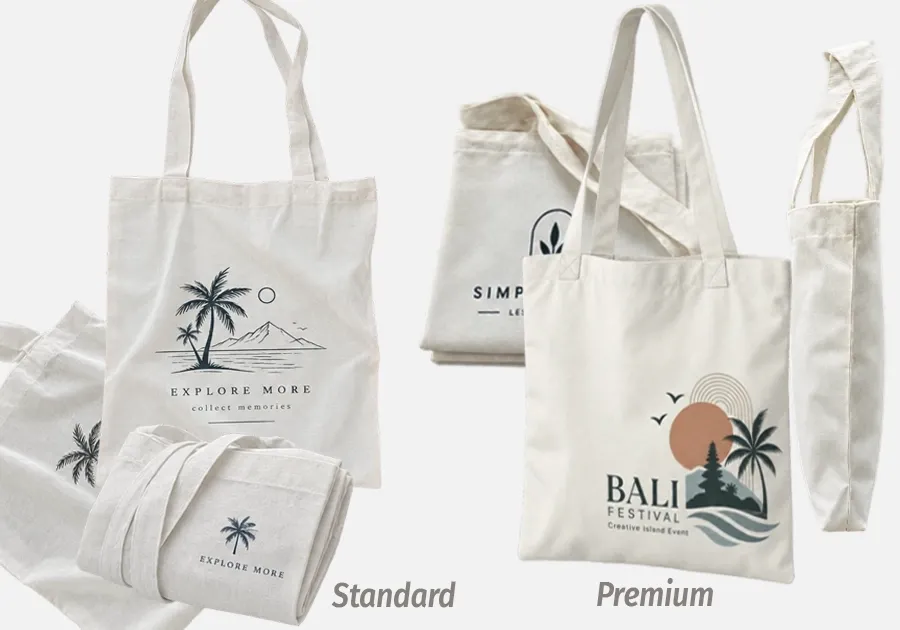 Natural Canvas Tote Bag