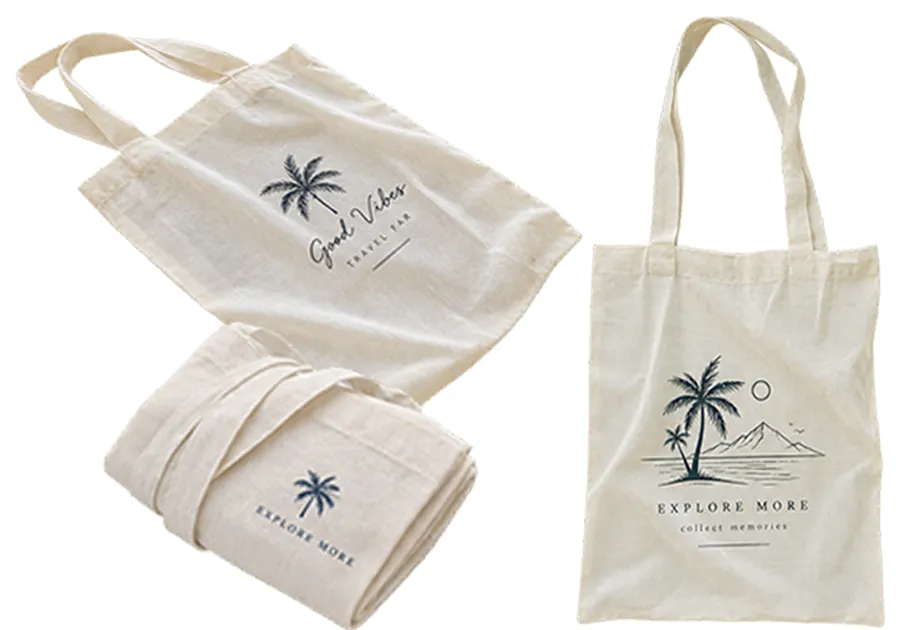 Natural Canvas Tote Bag