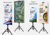 Tripod Stand Banner