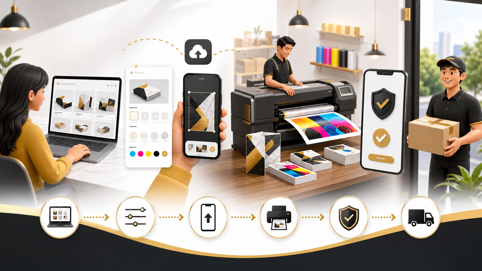 How to order printed products from Bali Print Shop
